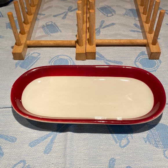 Sterling China relish dish made in East Liverpool Ohio - Picture 1 of 4